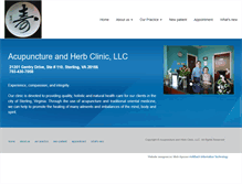 Tablet Screenshot of herbandacupuncture.com